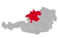 Allevatore di cani da pastore svizzero bianco in Alta Austria,Alta Austria, OOE, Oberösterreichisches Land, Alta Austria